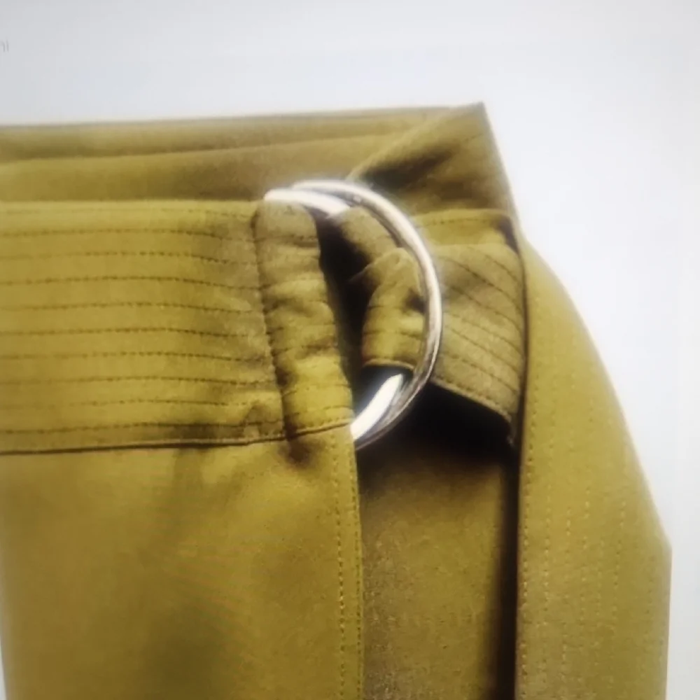 ZARA Olive Green Wrap Skirt Size XS